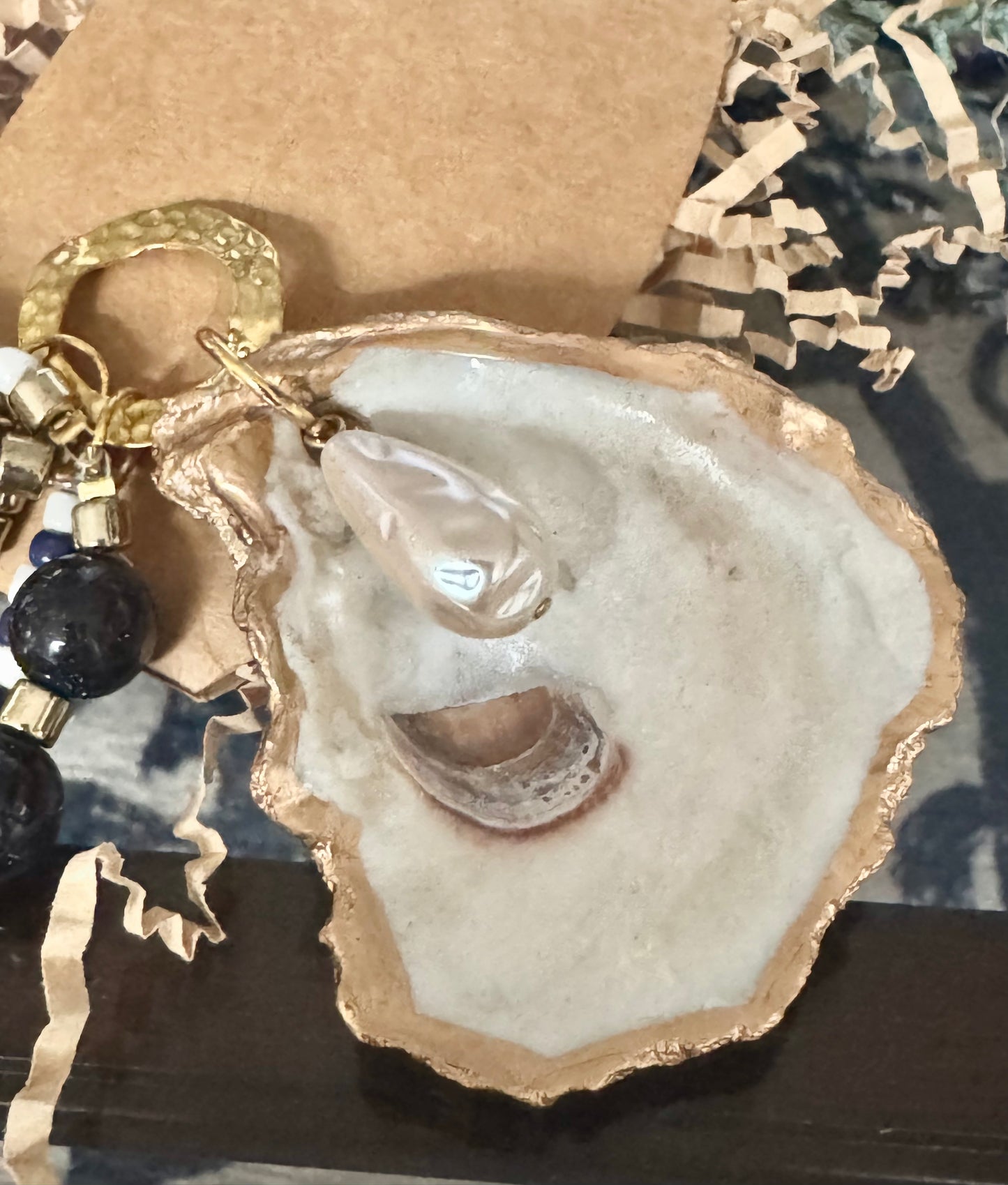 Bottle Bling Collection | Blue Gold & Pearl