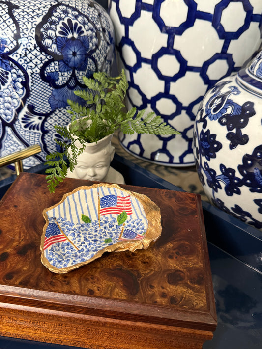 National Glory | Petite or Grande Oyster Shell Trinket Dish