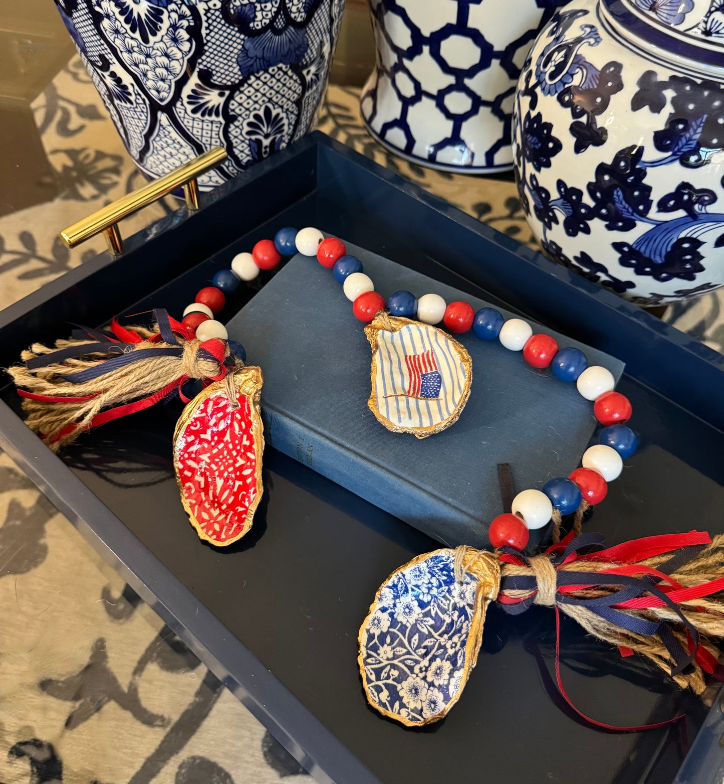 Three Shell Oyster Garland