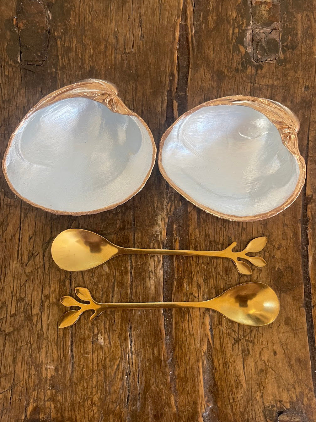 Salt & Pepper Clam Dishes | Silver Pearl