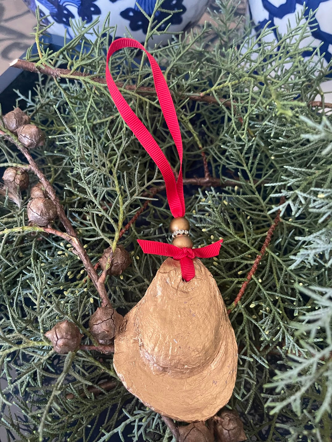 Ornaments | Red Holiday Floral