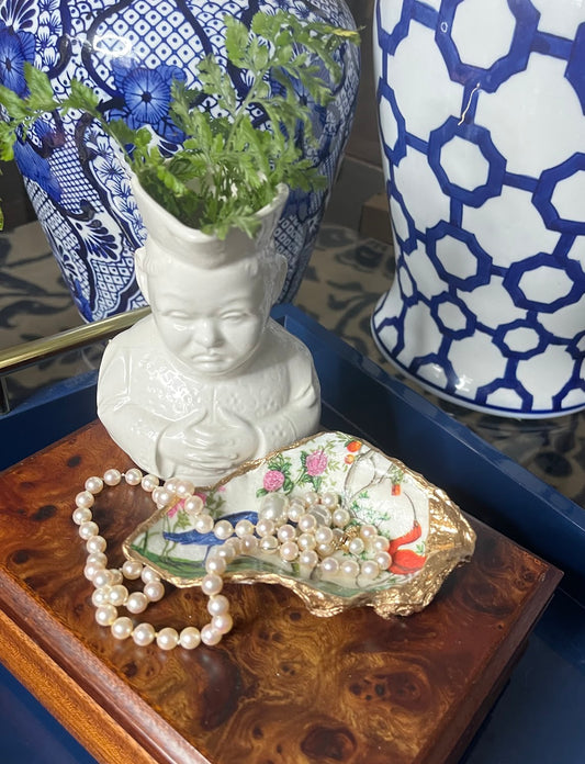Bird & Branch | Grande Oyster Shell Trinket Dish