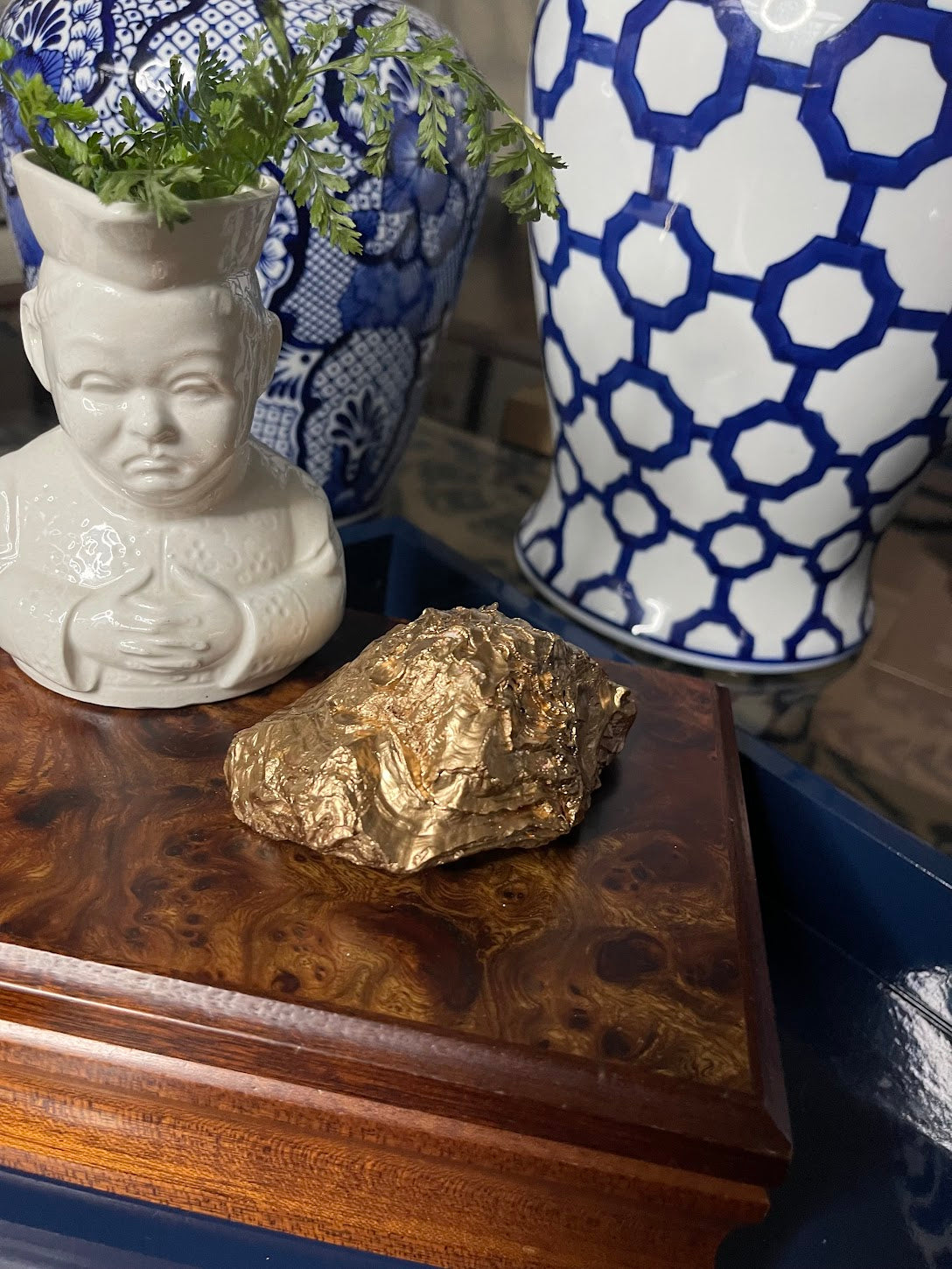 Pearled | Grande Oyster Shell Trinket Dish