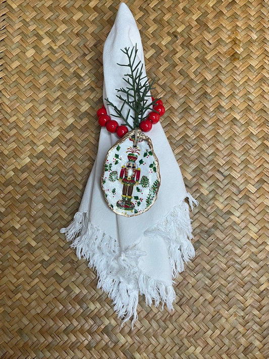 Shuck Yeah | Oyster Napkin Rings | Nutcracker