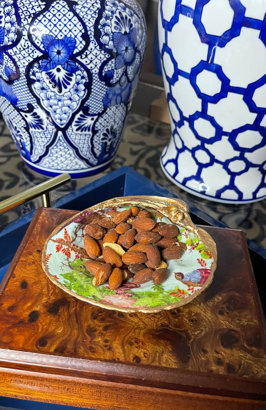 Bird & Branch | XL Clam Shell Trinket Dish