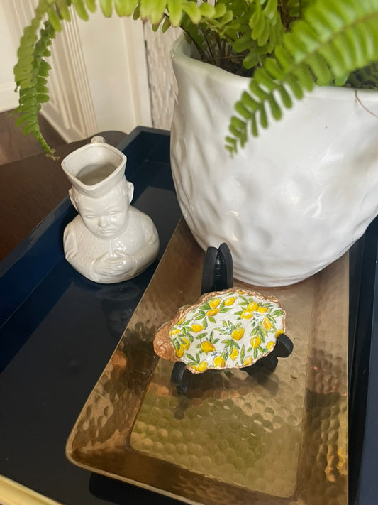 Small Lemons | Grande Oyster Trinket Dish