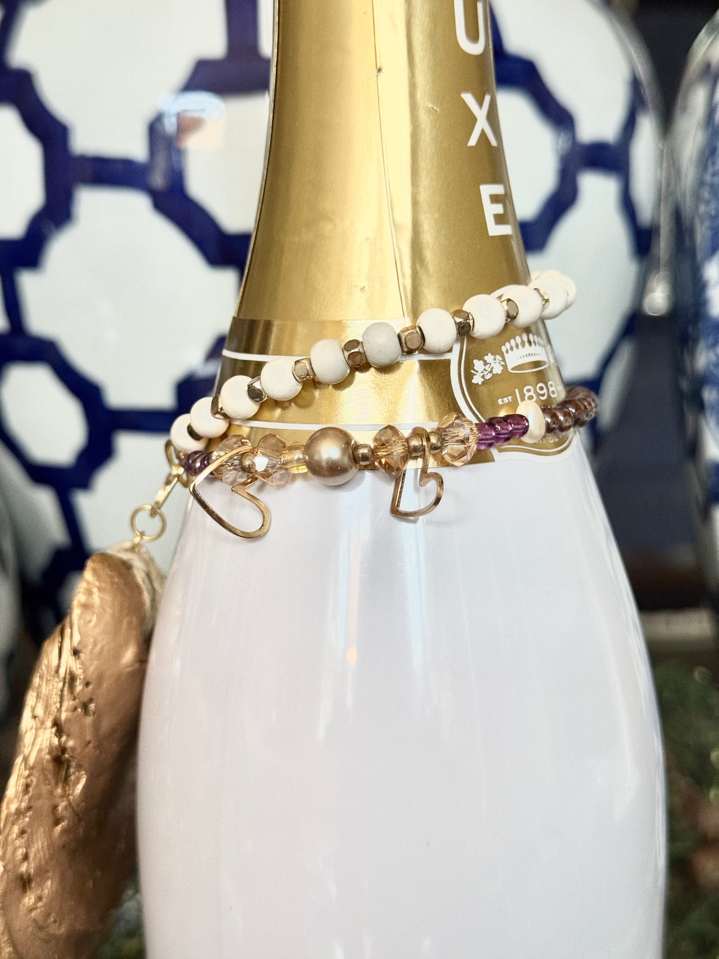 Bottle Bling Collection | Pale Pink Pearl