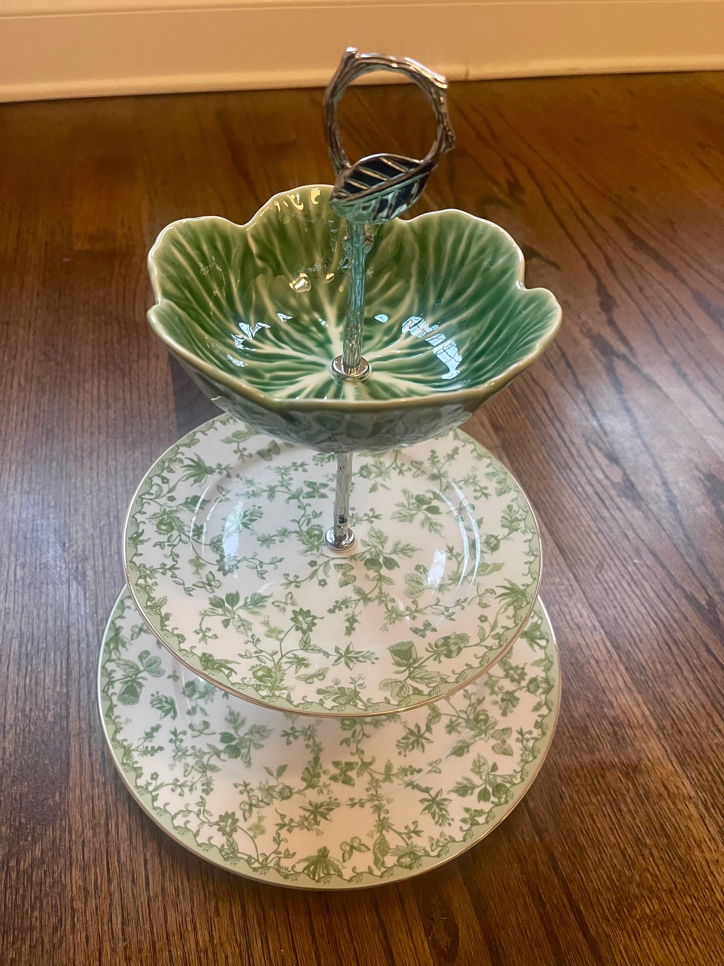 Garden Goddess | 3 Tiered Plate Stand