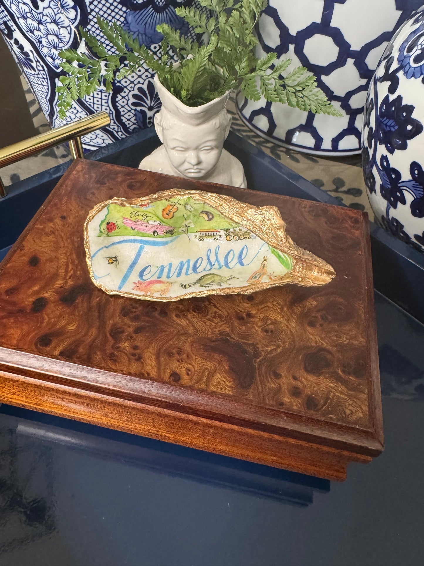 State Map | Grande Oyster Display Shell