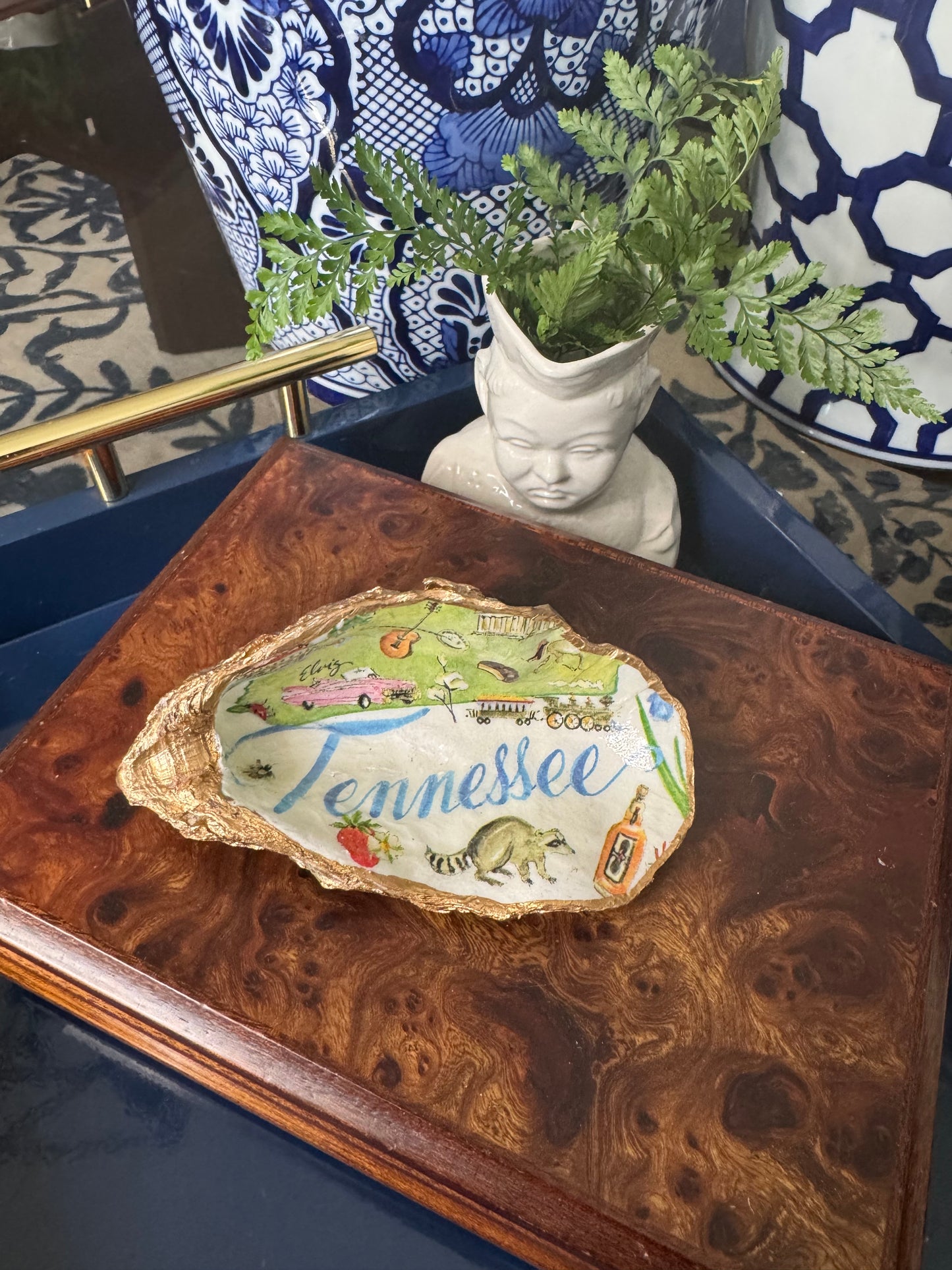 State Map | Grande Oyster Display Shell