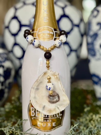 Bottle Bling Collection | Blue & White Natural