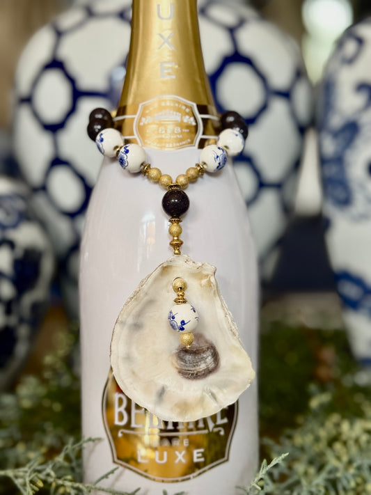 Bottle Bling Collection | Blue & White Natural