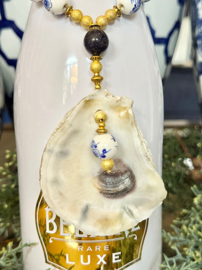 Bottle Bling Collection | Blue & White Natural