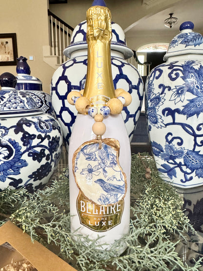 Bottle Bling Collection | Blue & White Chinoiserie