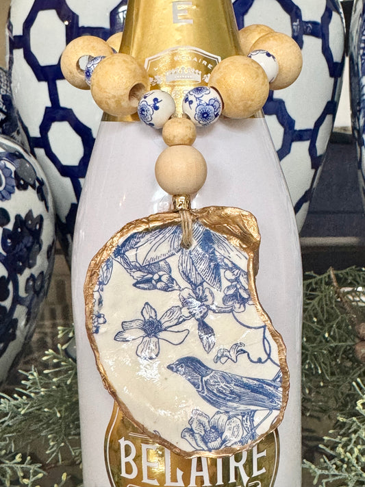 Bottle Bling Collection | Blue & White Chinoiserie