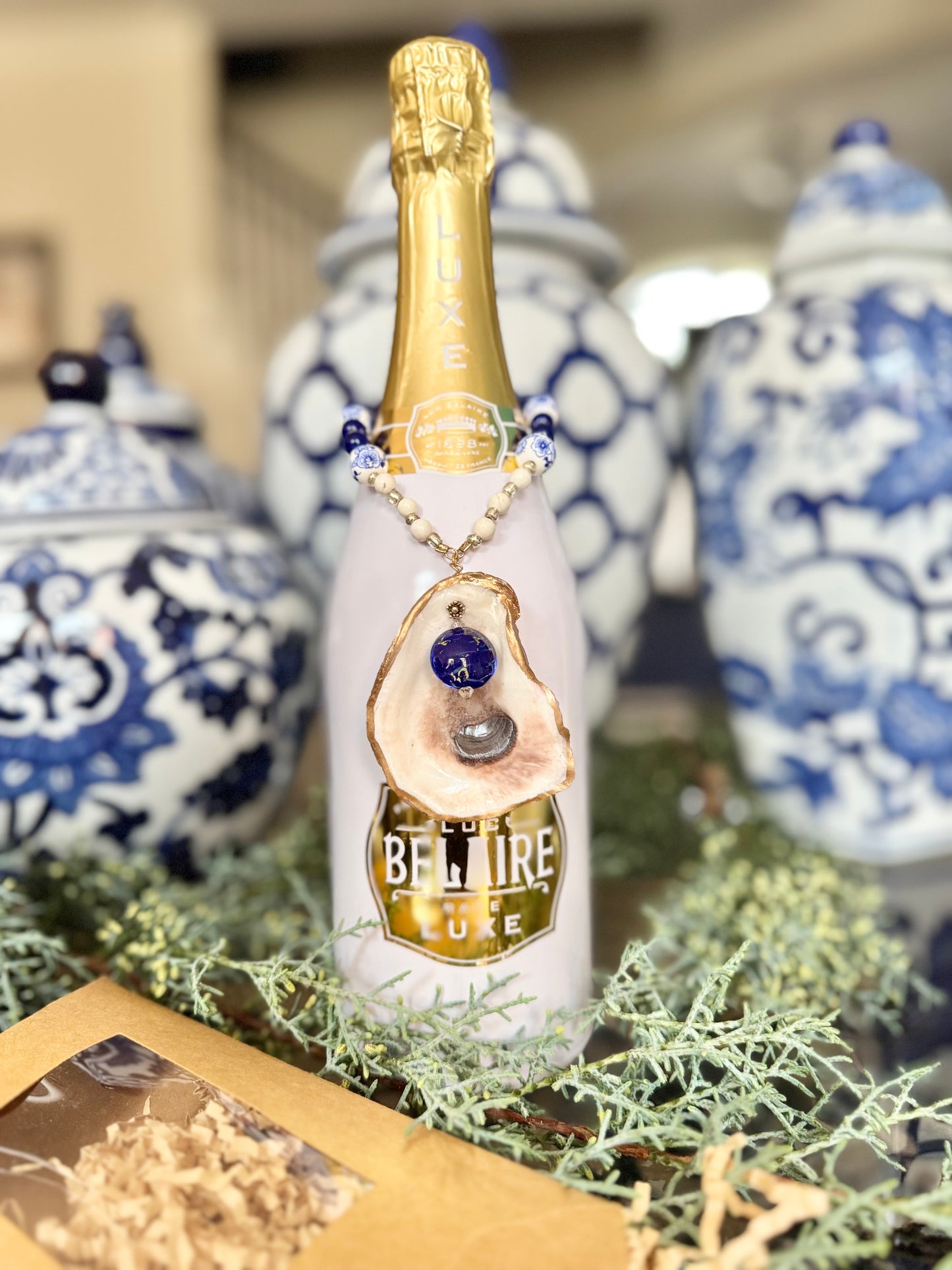 Bottle Bling Collection | Blue & White