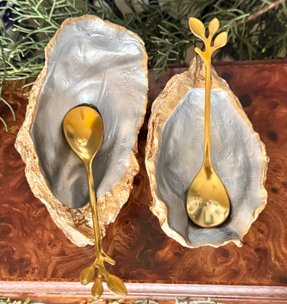 Salt & Pepper Oyster Dishes | Pearl Grey