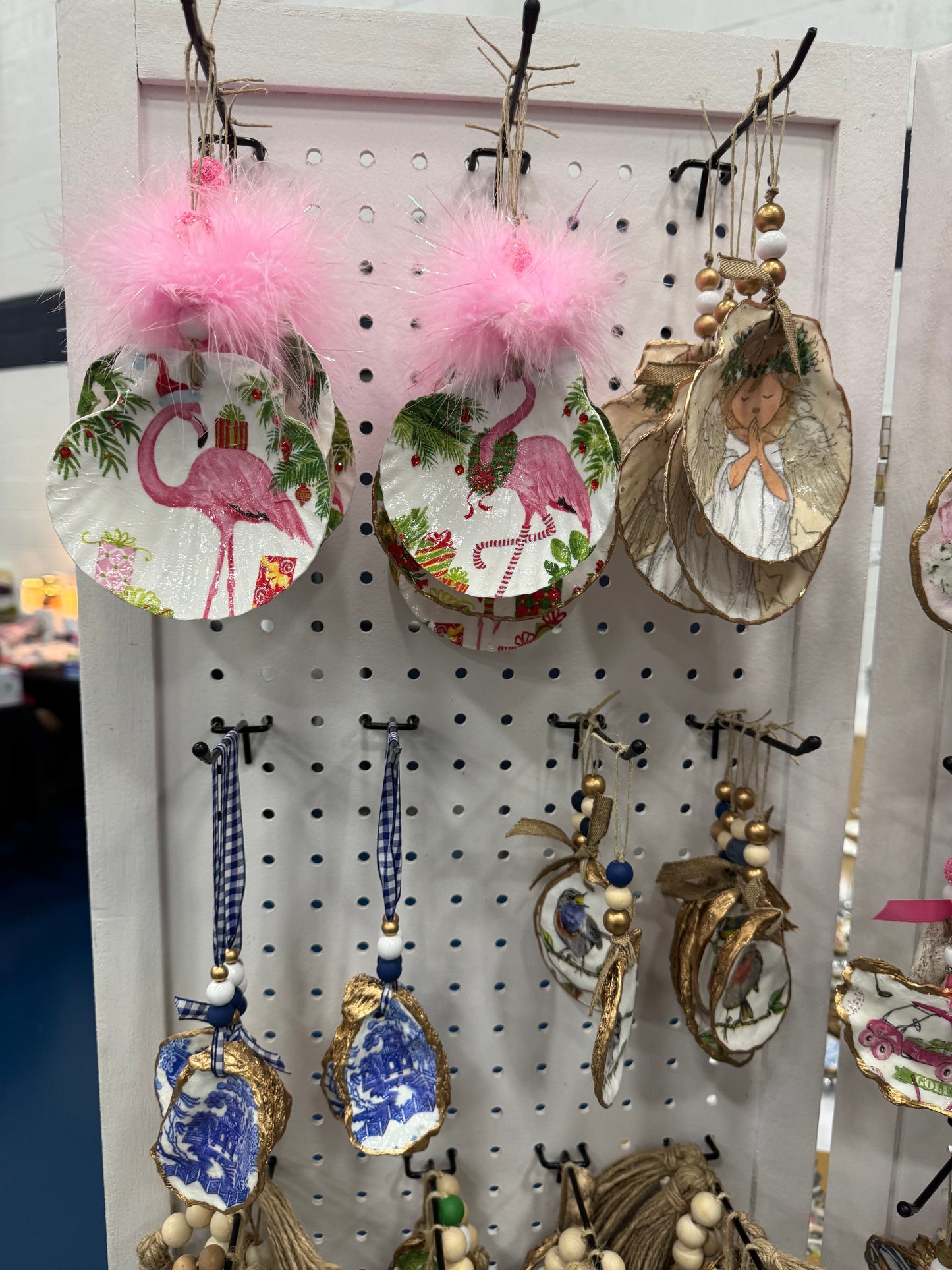 Oyster Shell Ornaments