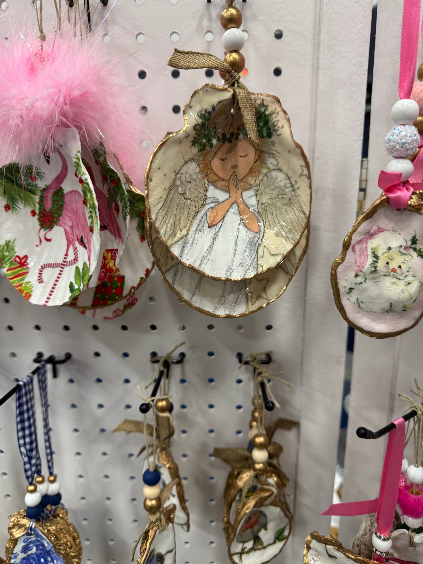 Oyster Shell Ornaments