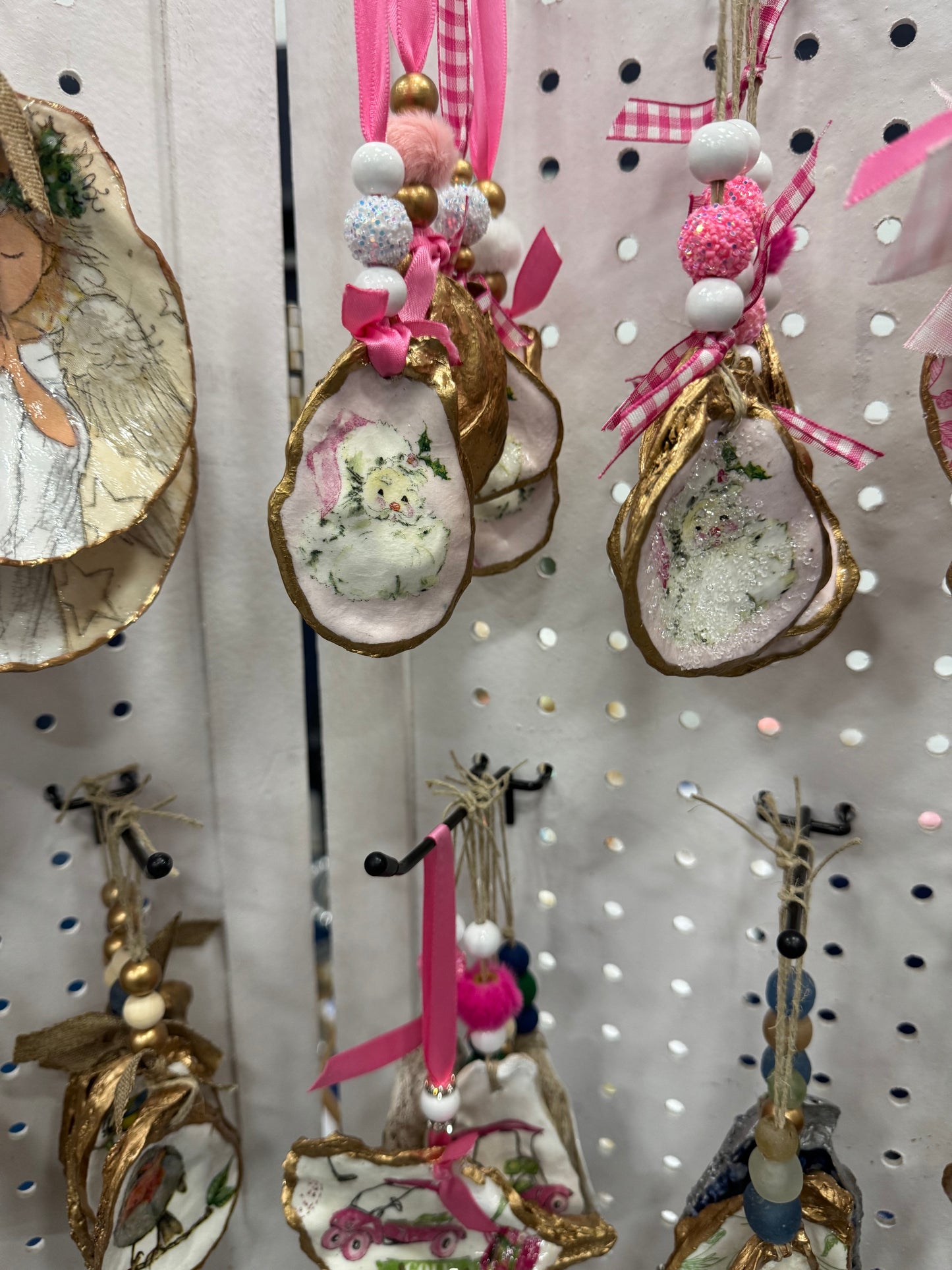 Oyster Shell Ornaments