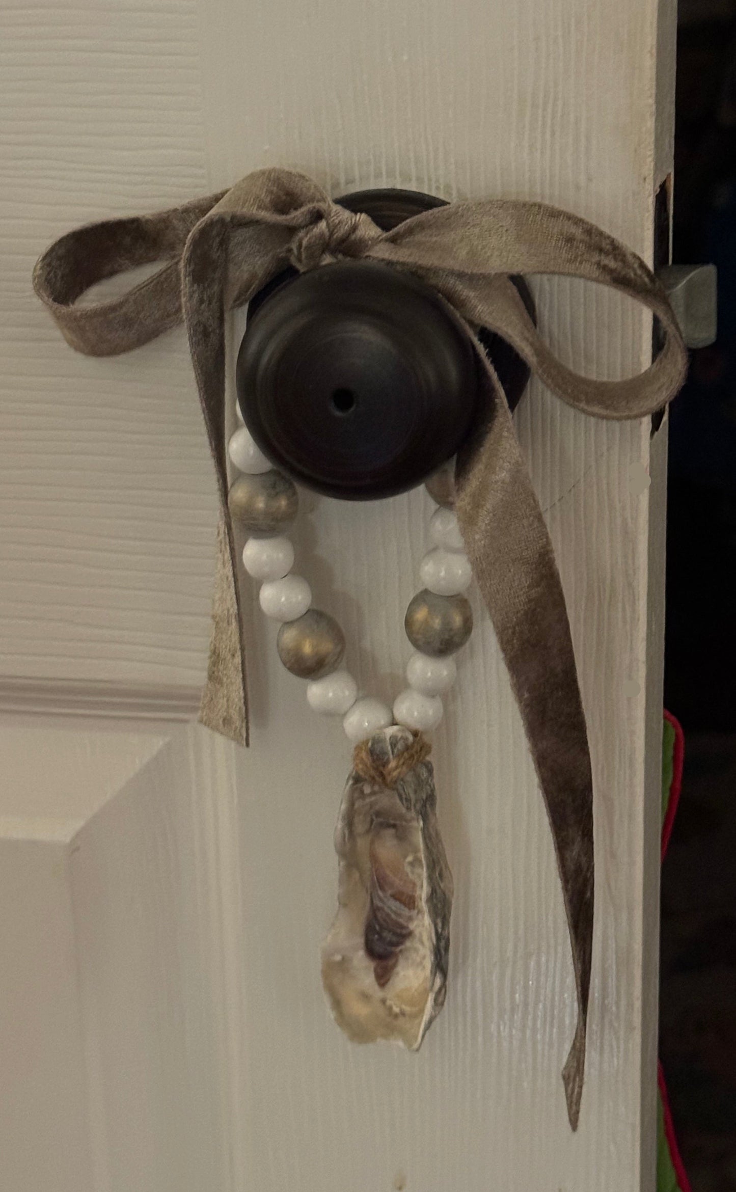 Door Knob Decor | Guest Room | Oyster  Grey