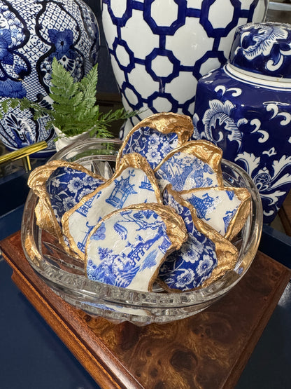 Single Songbird | Petite Oyster Display Shell