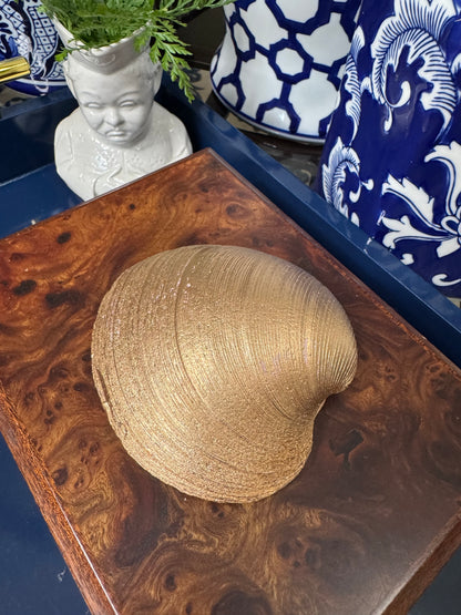 Blue Heron | Medium Clam Shell Trinket Dish