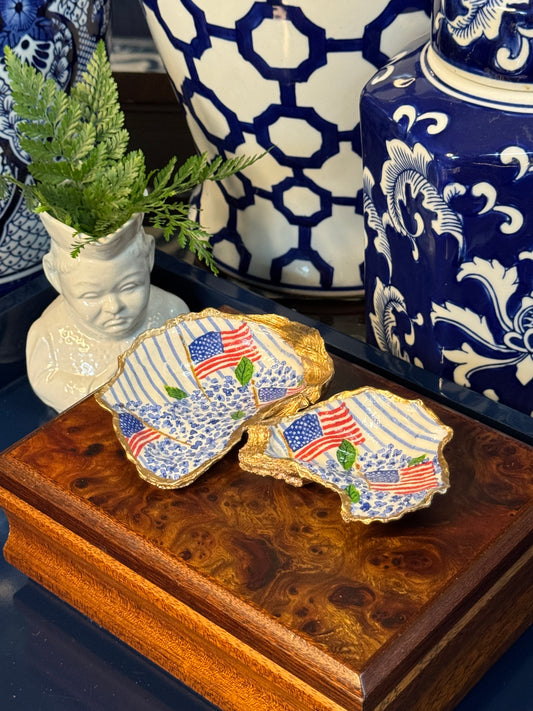 National Glory | Petite or Grande Oyster Shell Trinket Dish