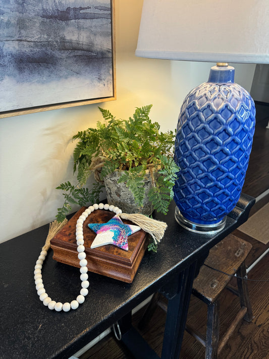 One Shell Oyster Garland | Rainbow Star