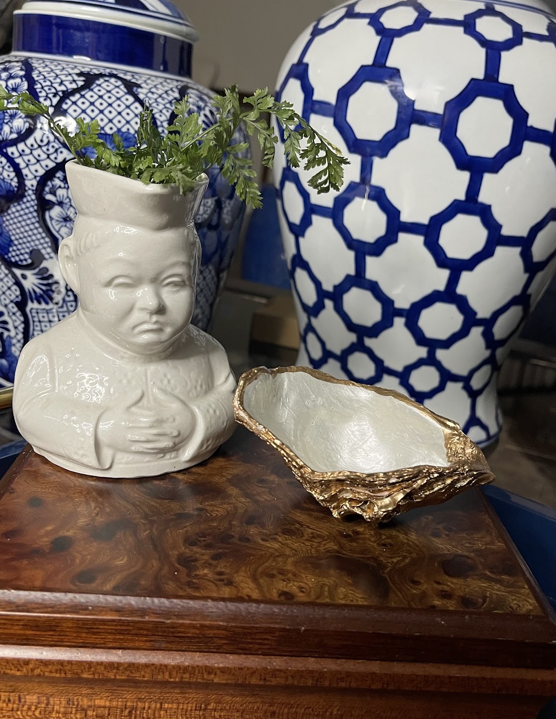 Pearled | Grande Oyster Shell Trinket Dish