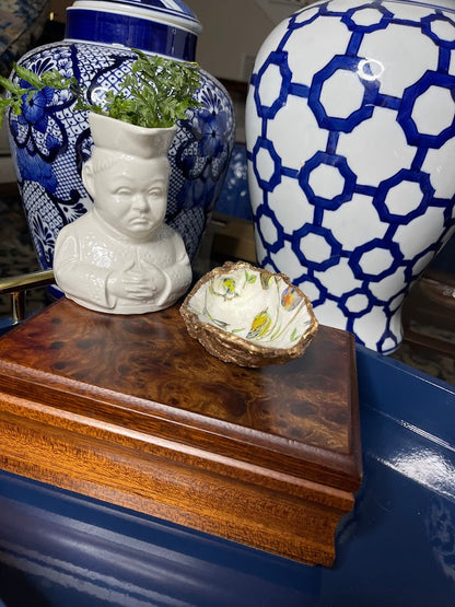 Songbirds | Grande Oyster Shell Trinket Dish