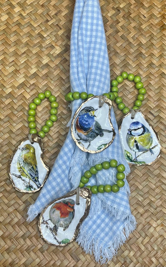 Shuck Yeah | Oyster Napkin Rings | Little Birds