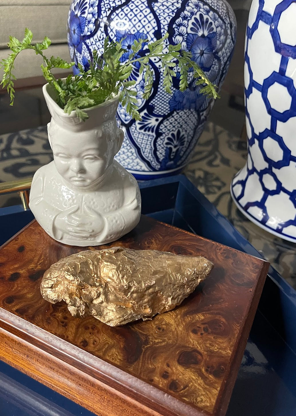 Pearled | Grande Oyster Shell Trinket Dish