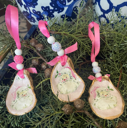Ornaments | Pink Santa