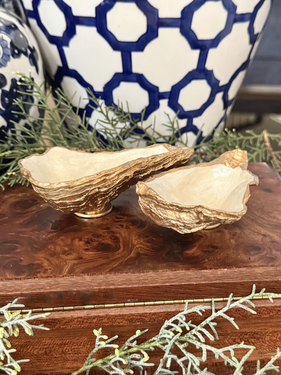 Salt & Pepper Oyster Dishes | Pearl White