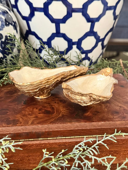 Salt & Pepper Oyster Dishes | Pearl White