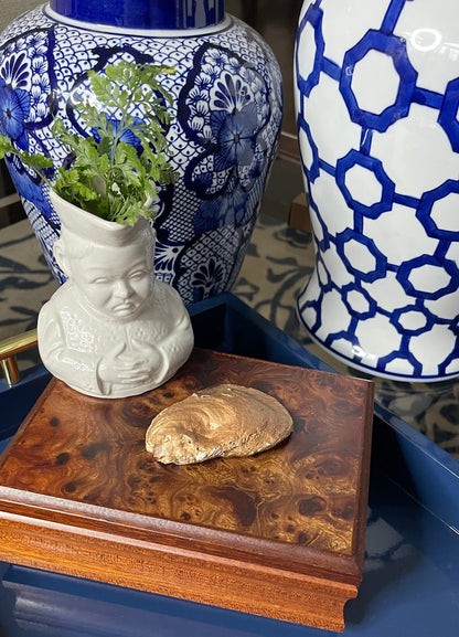 Pink Bows | Petite Oyster Shell Trinket Or Display