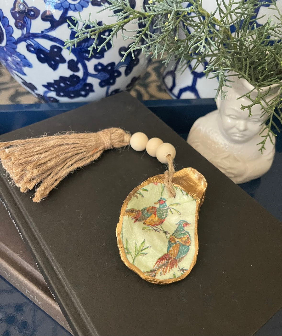 Petite 3 Bead Tassel | Peacocks