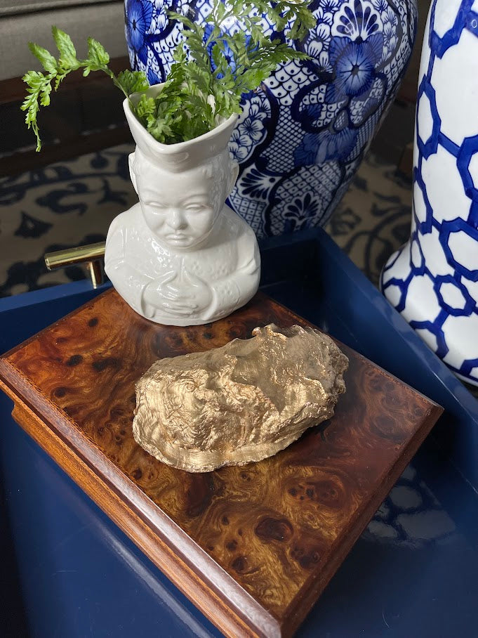 Songbirds | Grande Oyster Shell Trinket Dish