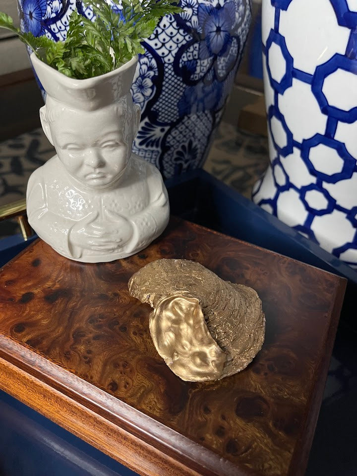 Single Songbird | Petite Oyster Display Shell