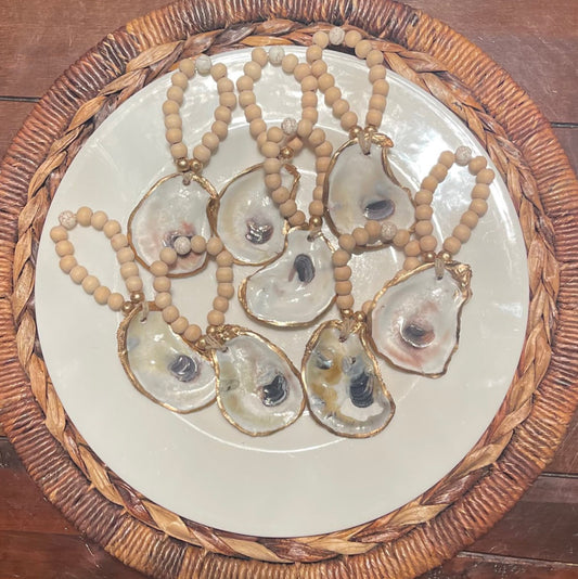Shuck Yeah | Oyster Napkin Rings | Natural