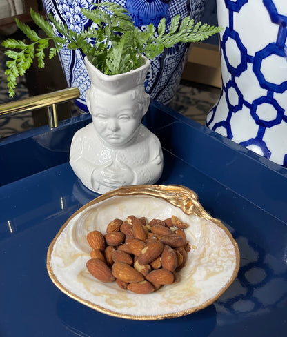 Gorgeous Natural | XL Clam Shell Trinket Dish