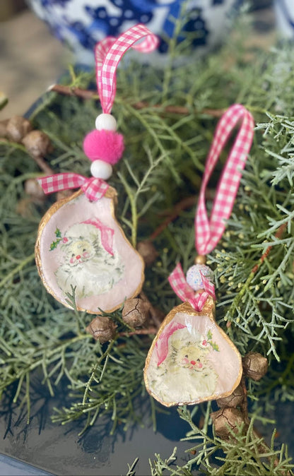 Ornaments | Pink Santa