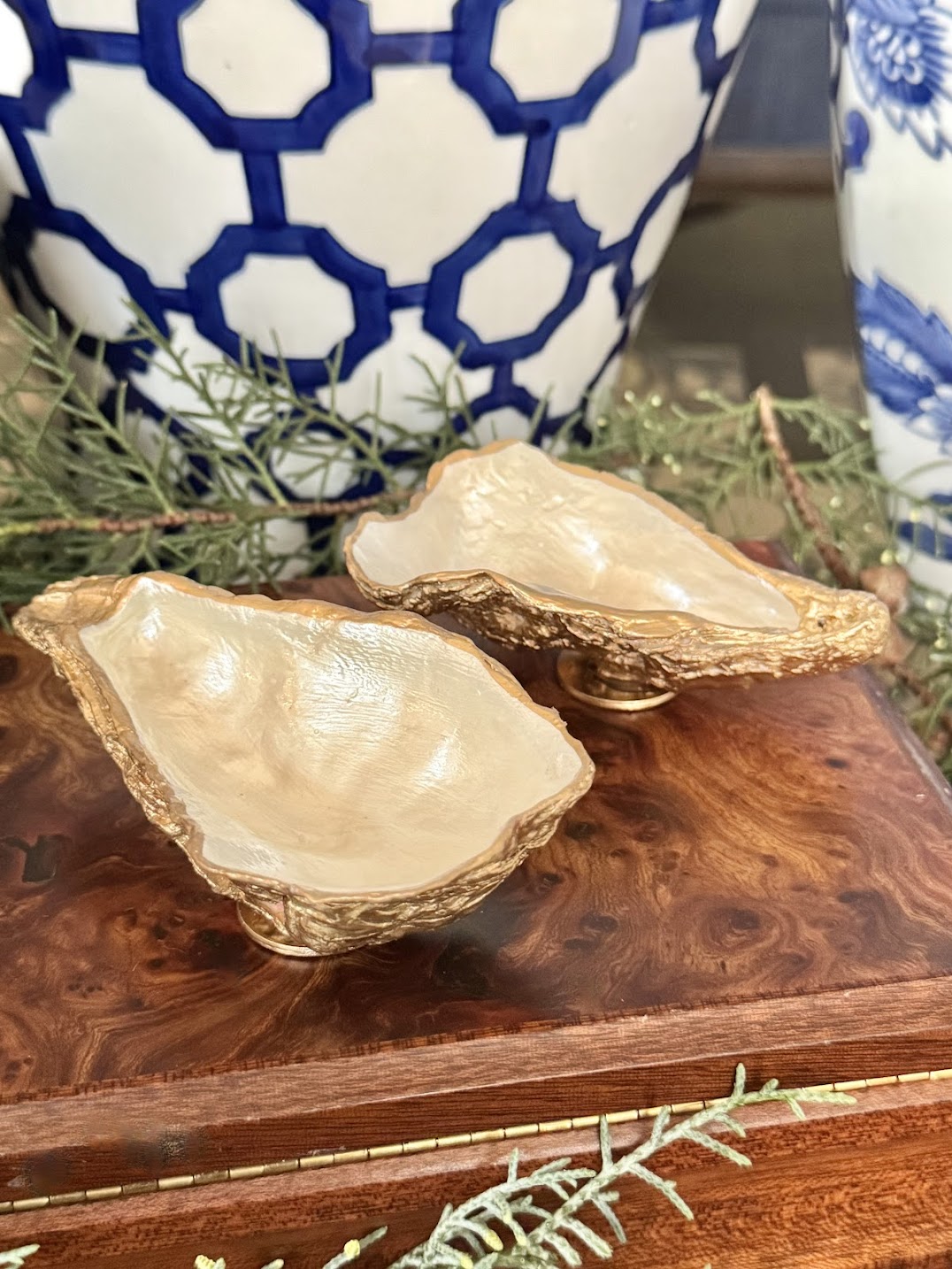 Salt & Pepper Oyster Dishes | Pearl White